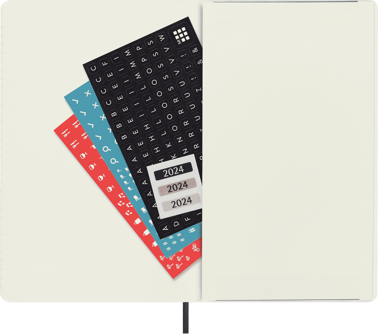 Moleskine 2024 Large Softcover Classic Weekly Planner - Sapphire Blue