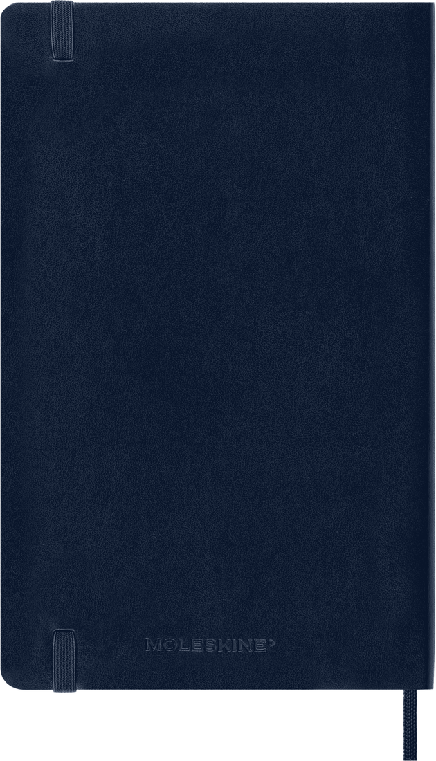 Moleskine 2024 Large Softcover Classic Weekly Planner - Sapphire Blue