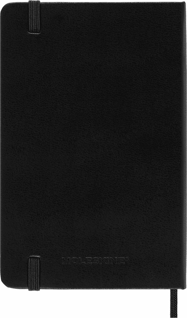 Moleskine 2024 Pocket Hardcover Classic Weekly Planner - Black