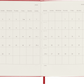 Moleskine 2024 Pocket Hardcover Classic Weekly Planner - Scarlet Red