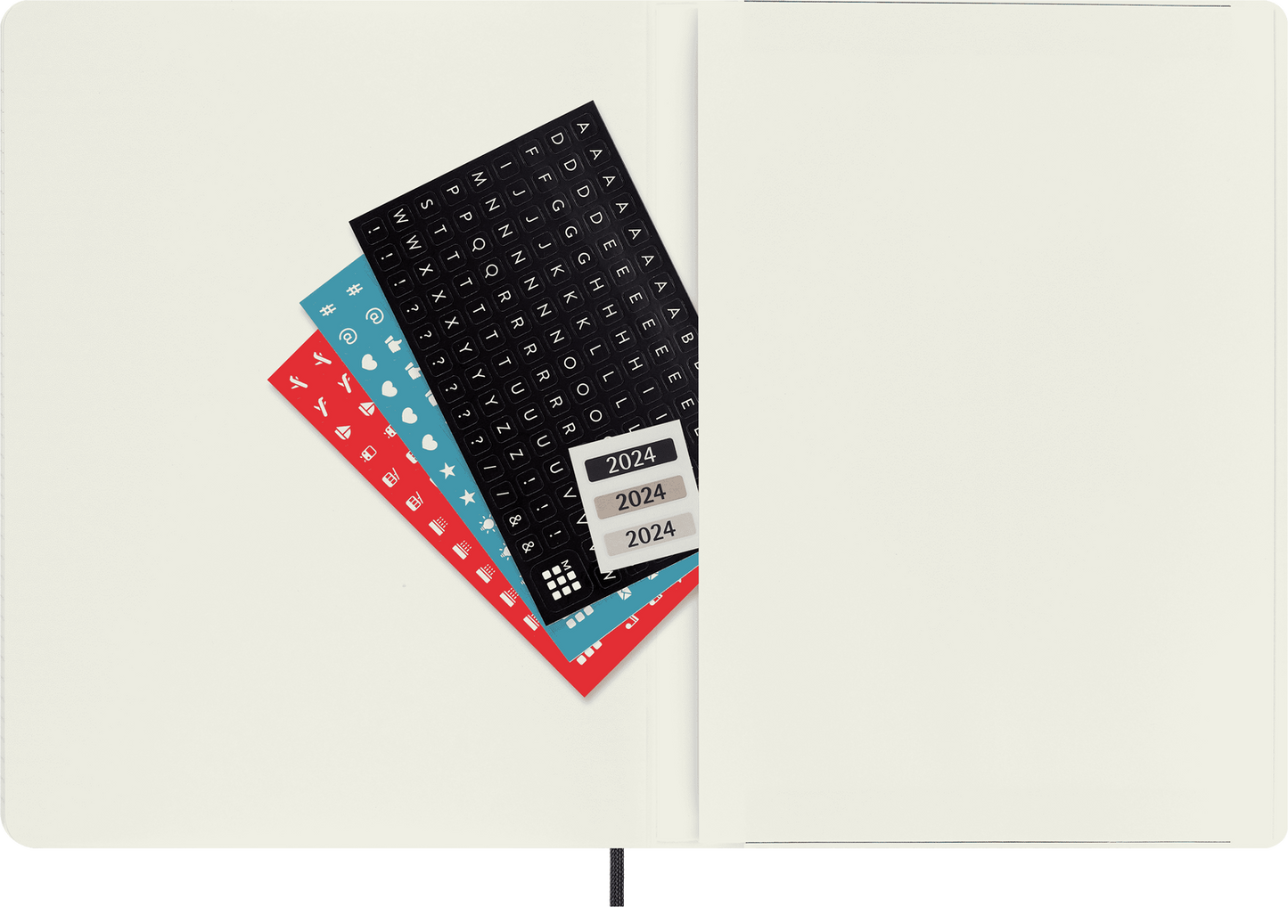 Moleskine 2024 XL Softcover Classic Monthly Planner - Black