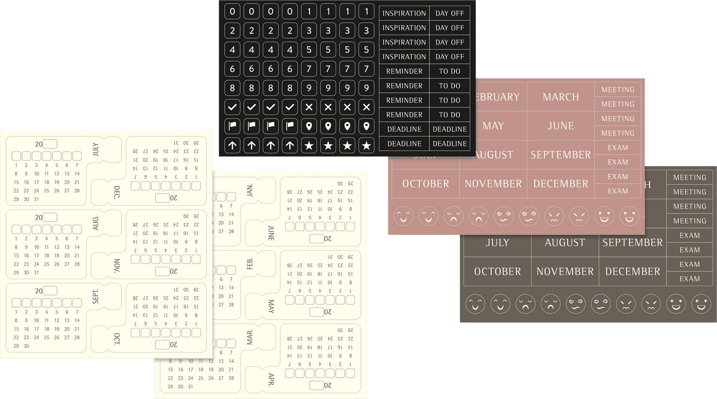 Moleskine Undated Large Hardcover Planner - Black