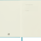 Moleskine Large Hardcover Classic Ruled Notebook - Reef Blue
