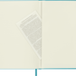 Moleskine Large Hardcover Classic Ruled Notebook - Reef Blue