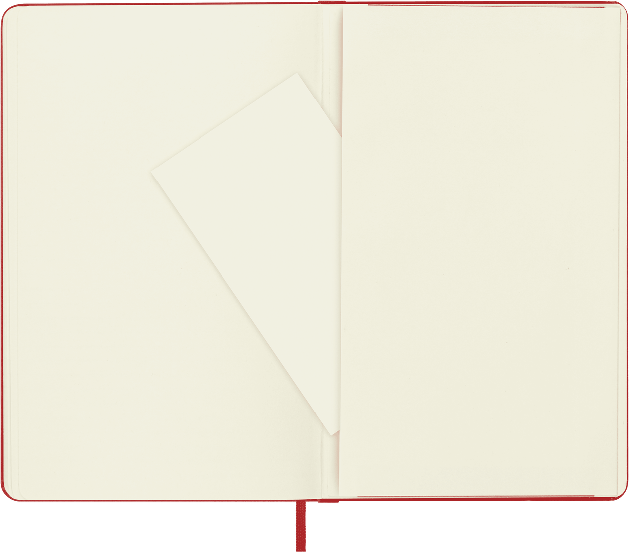 Moleskine Large Hardcover Classic Dotted Notebook - Scarlet Red