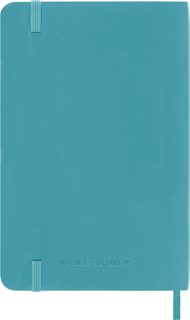 Moleskine Pocket Softcover Classic Ruled Notebook - Reef Blue