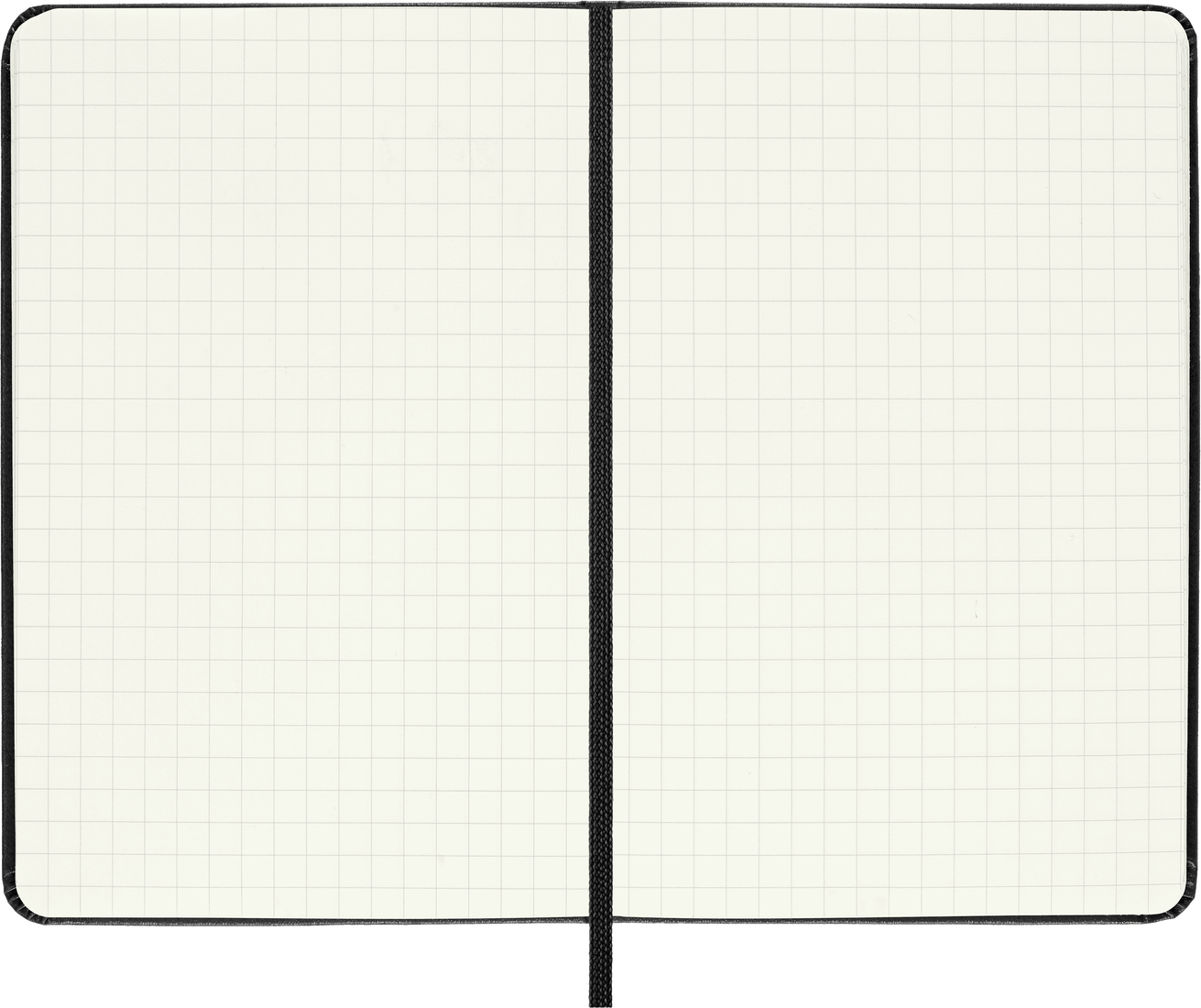 Moleskine Pocket Hardcover Classic Squared Notebook - Black