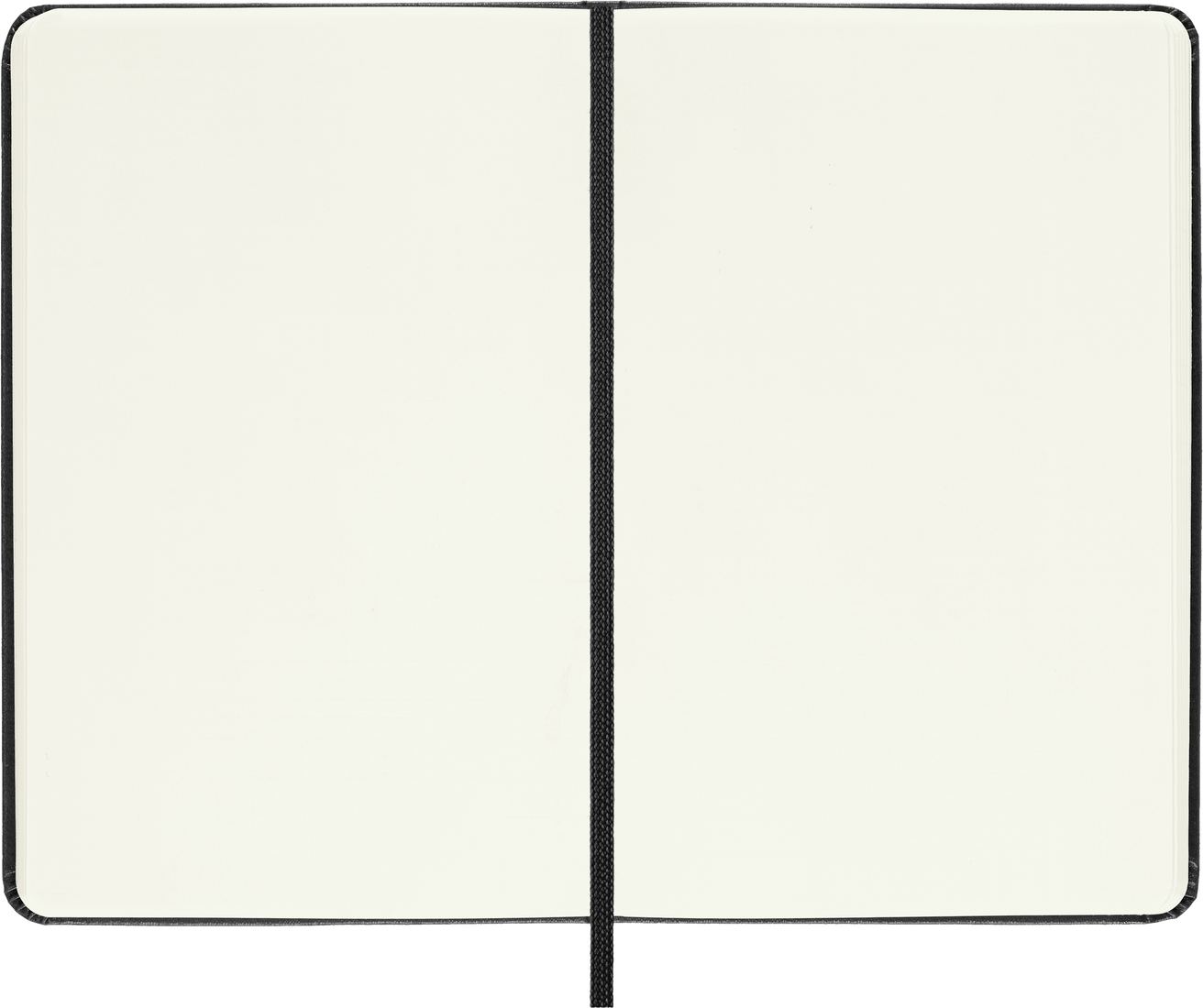Moleskine Pocket Hardcover Classic Plain Notebook - Black