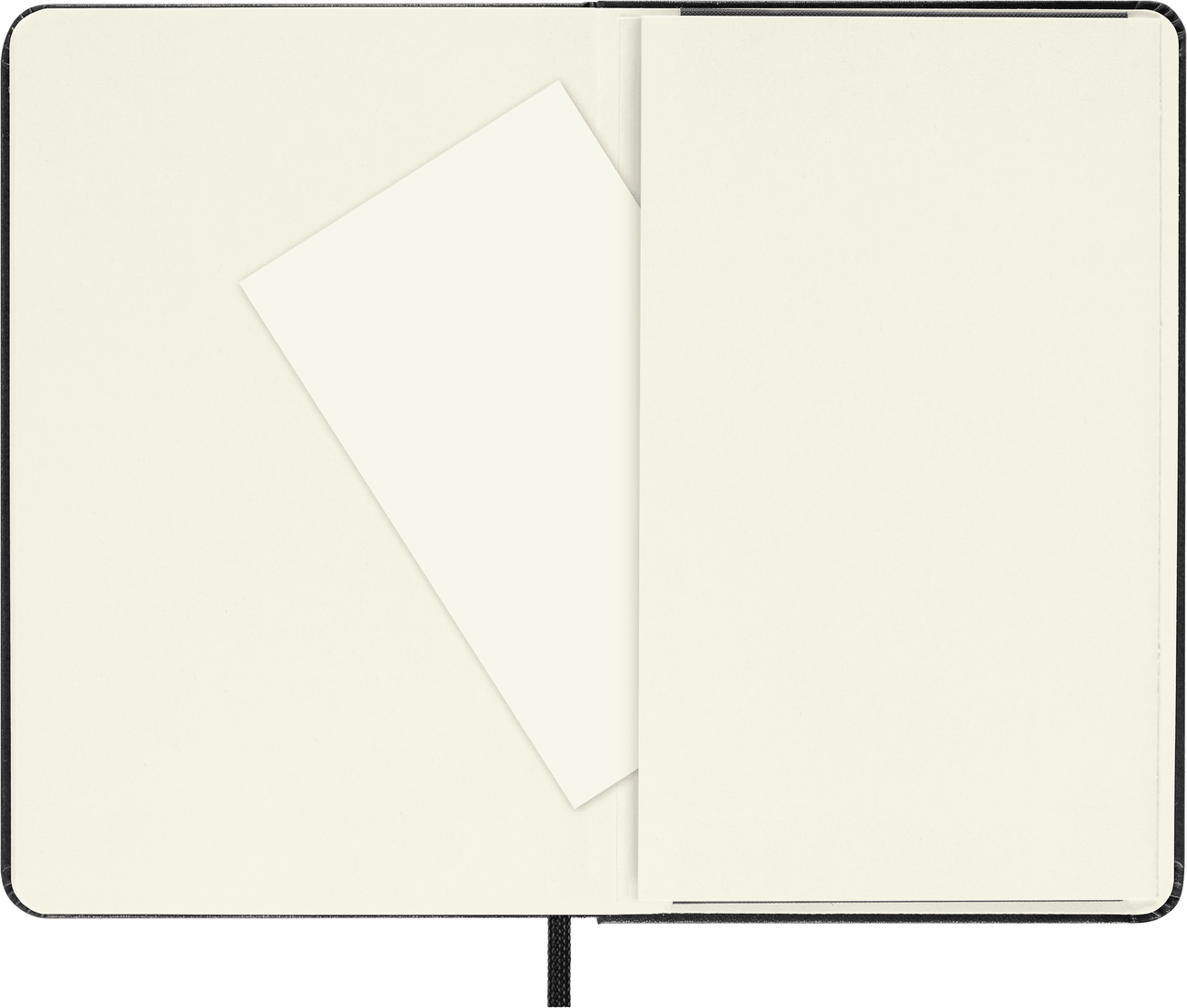 Moleskine Pocket Hardcover Classic Plain Notebook - Black