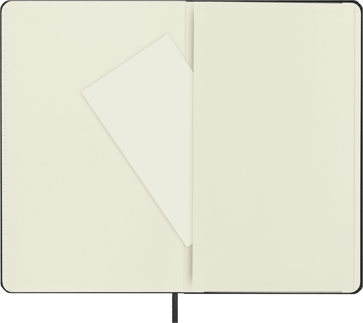 Moleskine Large Hardcover Classic Squared Notebook - Black