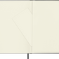 Moleskine Large Hardcover Classic Plain Notebook - Black