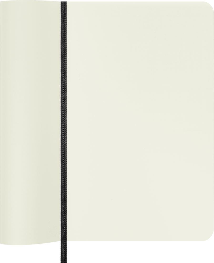 Moleskine Pocket Softcover Classic Plain Notebook - Black