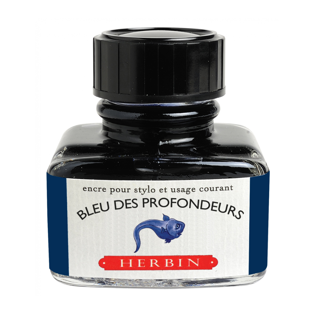 J. Herbin Bleu des Profonde 30ml Bottled Ink