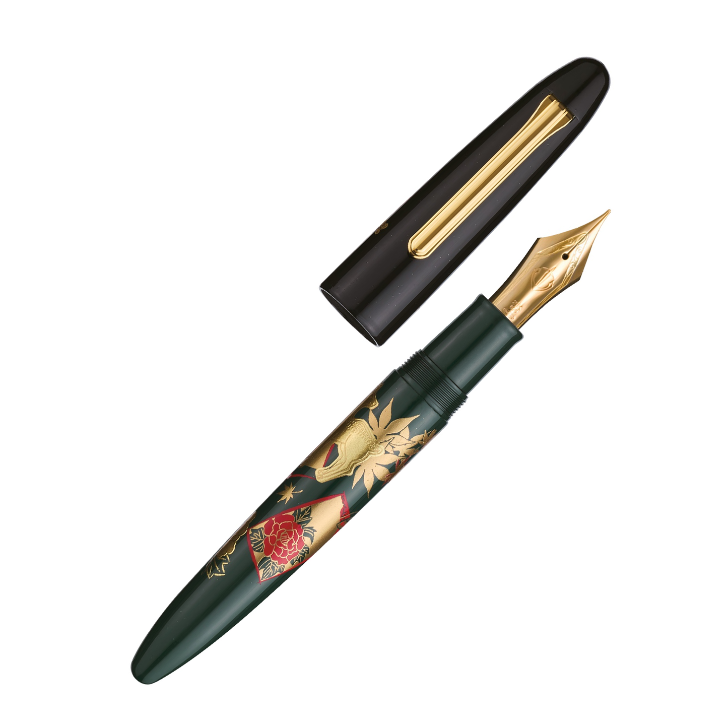 Sailor King of Pens Fountain Pen - Hanafuda Ino-Shika-Cho (Bespoke)