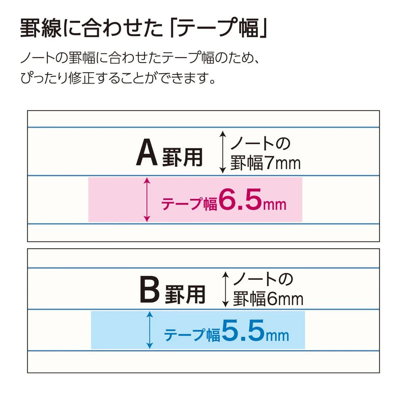 KOKUYO Campus 50th Anniversary Correction Tape - Light Pink (Limited Edition)