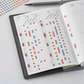 Hobonichi TSUKI no IRO Transparent Dot Stickers (15mm)