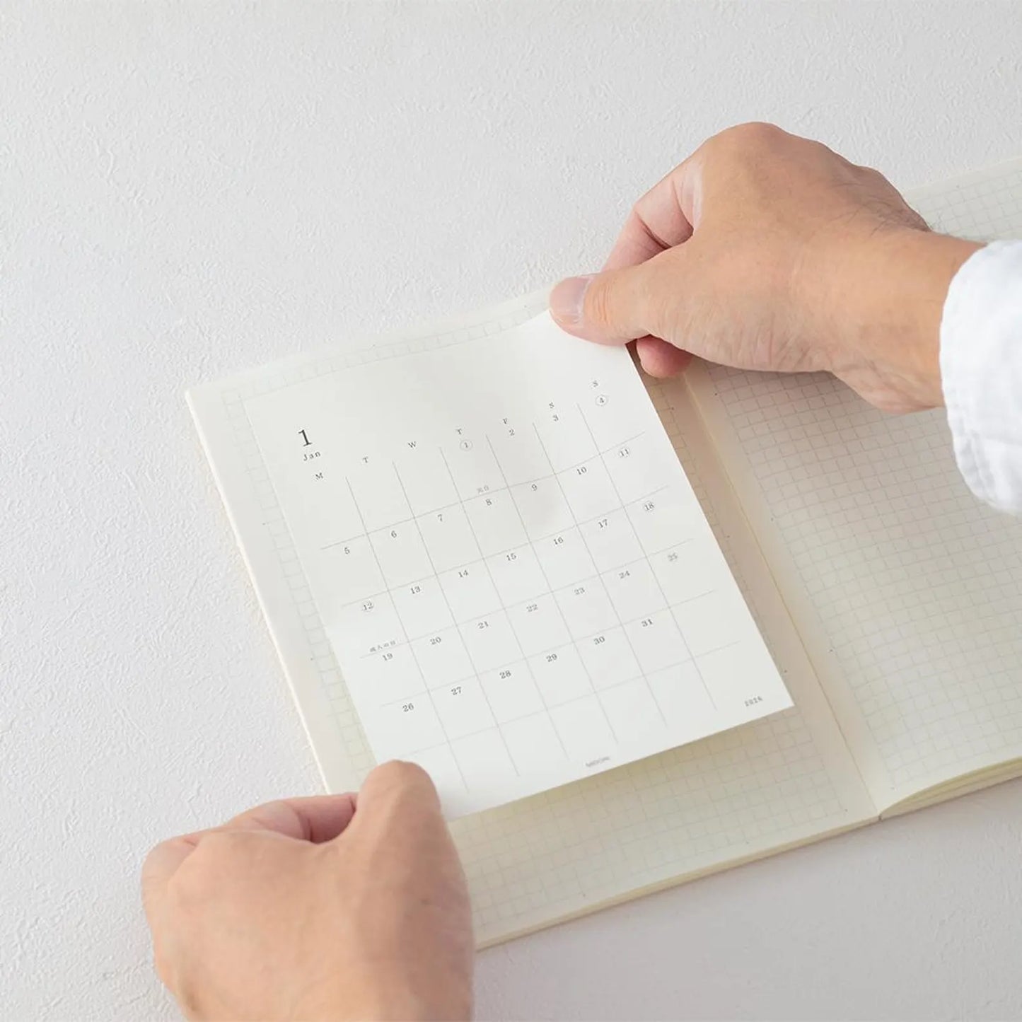 Midori 2026 Diary Sticker - M