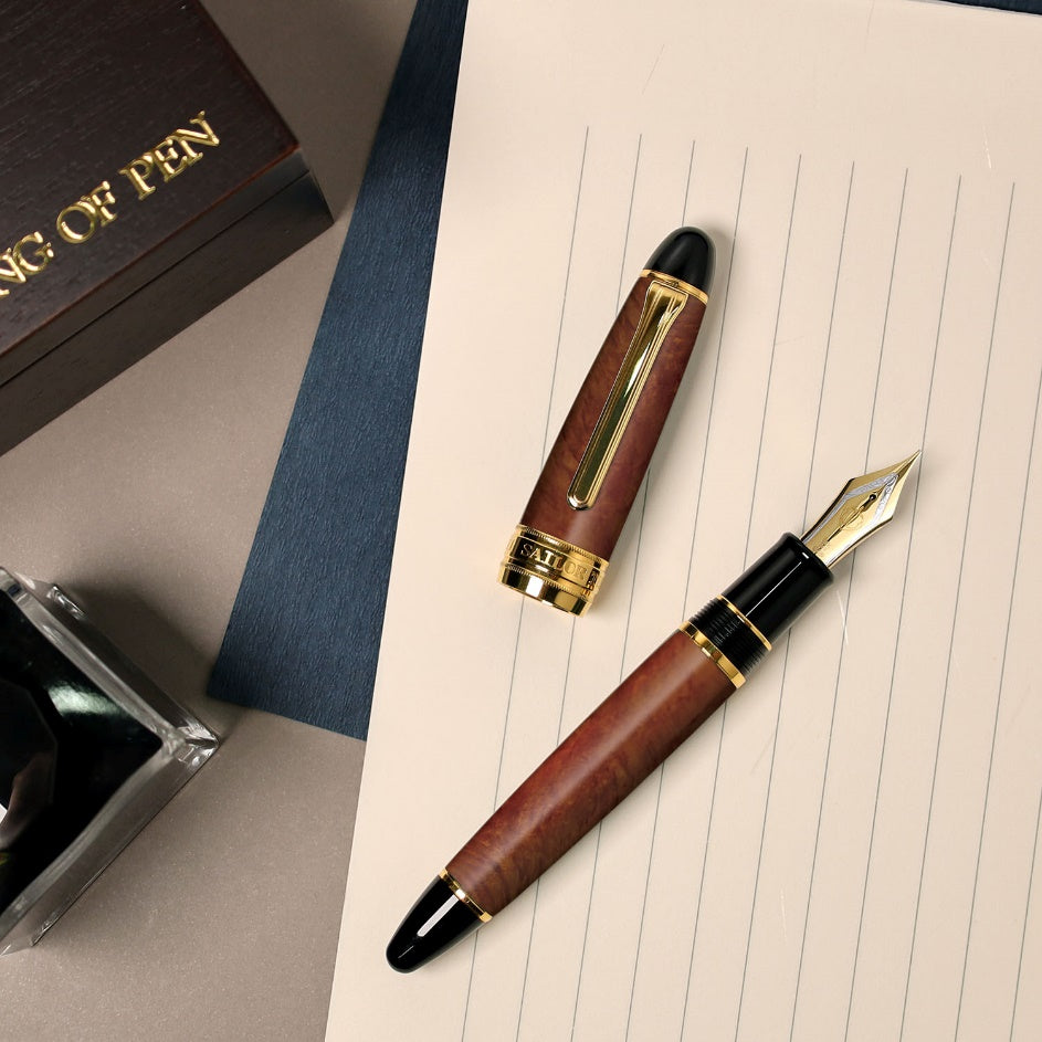 筆記具 Sailor the king of pen Sailor King of Pen Fountain Pen - Brier (Bespoke) (Limited
