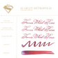 Ferris Wheel Press Superman Scarlet Metropolis (28ml) Bottled Ink