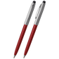 Fisher Space Pen Cap-O-Matic Pen - Red (Chrome Cap with Stylus)