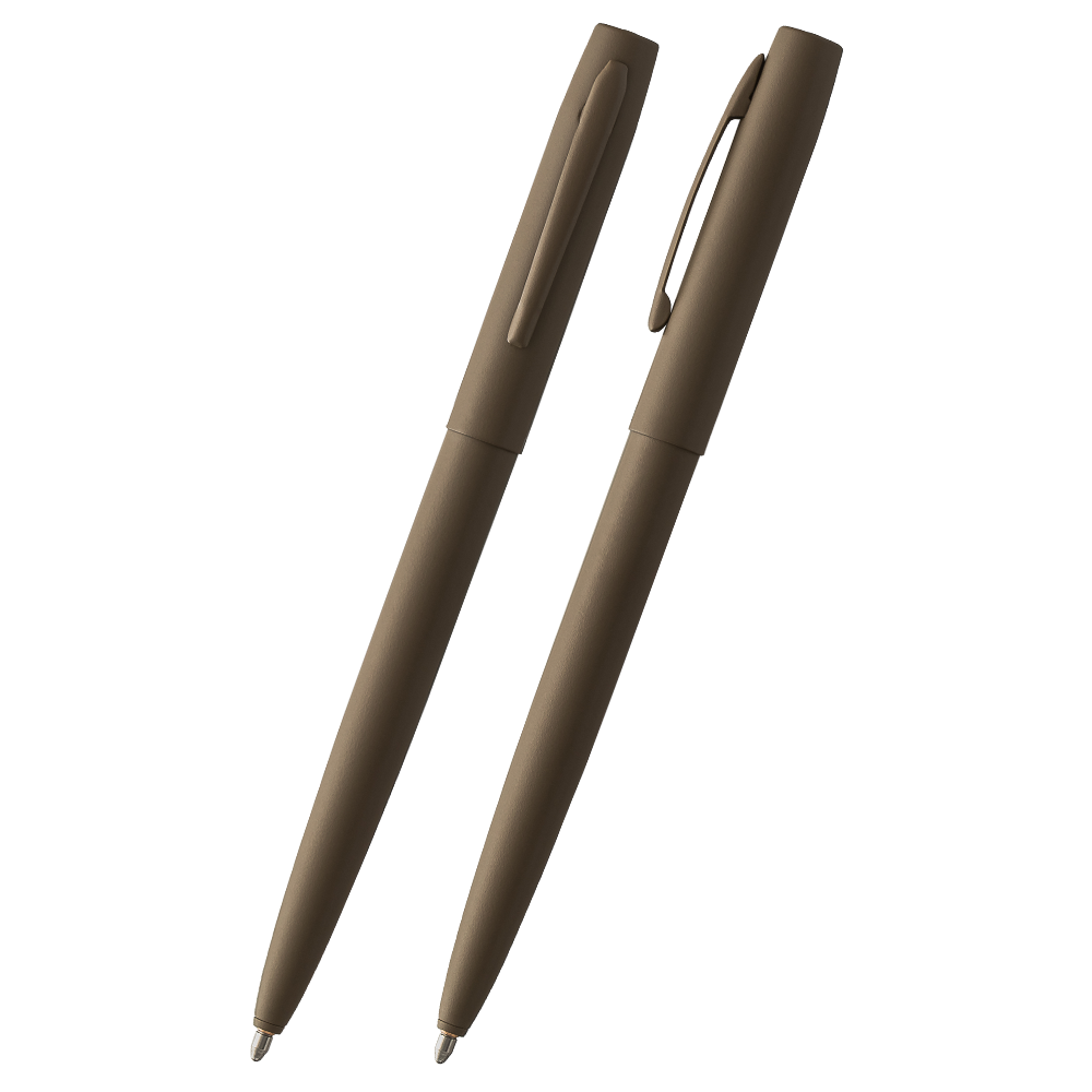Fisher Space Pen Hi-Vis Cerakote Cap-O-Matic Space Pen - Flat Dark Earth