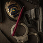 Fisher Space Pen Hi-Vis Cerakote Cap-O-Matic Space Pen - Black Cherry