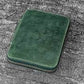 Galen Leather 14 Slot Collector Pen Case for Kaweco Pens - Crazy Horse Forest Green