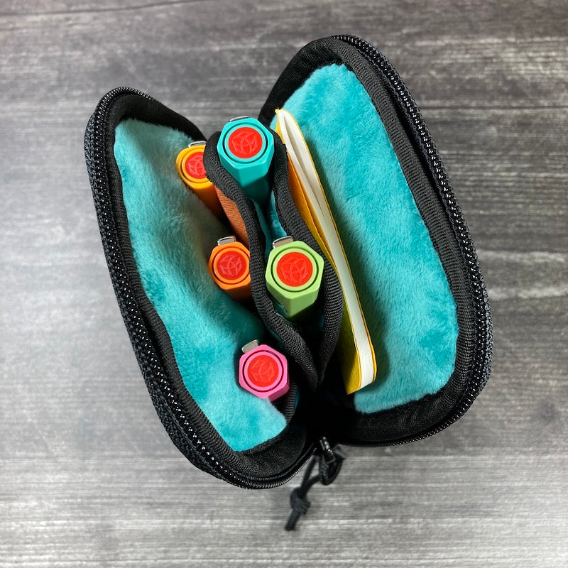 Rickshaw Bagworks Fillmore Pen Case - Summer Stripes