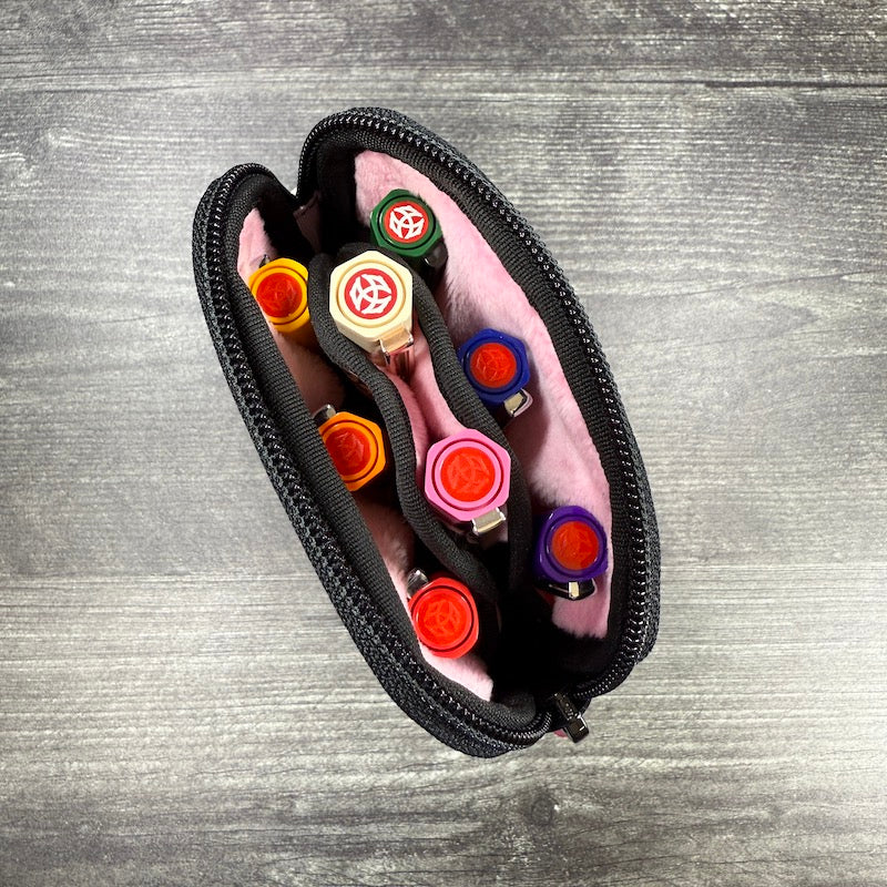 Rickshaw Bagworks Fillmore Pen Case - Doodle Cats