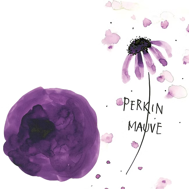 Kuretake Perkin Mauve Ink-Cafe Bottled Ink (20ml) - Art Nouveau