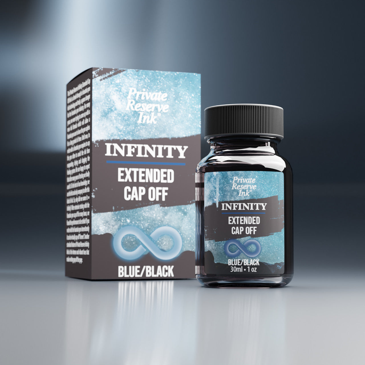 Private Reserve Infinity Blue/Black (30ml) Bottled Ink