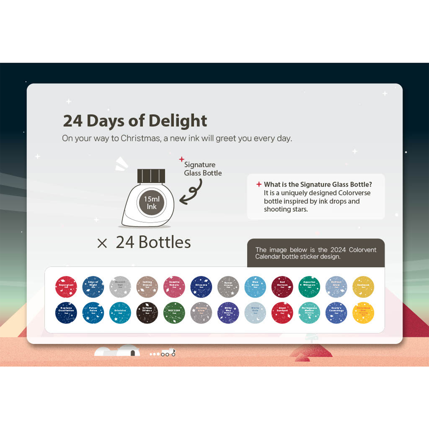 Colorverse 2025 Colorvent Calendar (Limited Edition)