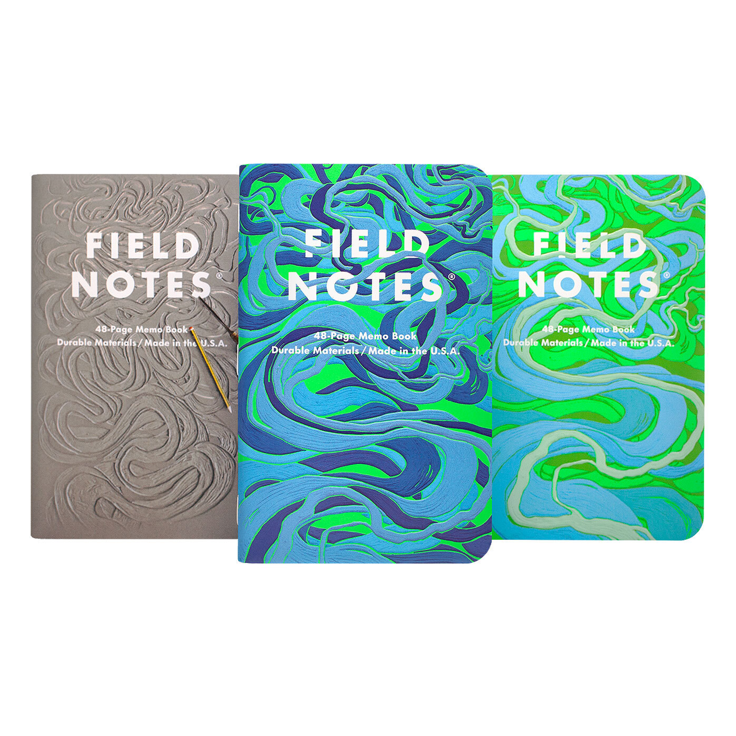 Field Notes Quarterly Edition Notebook - Is A River Alive? (3-Pack) (Limited Edition)