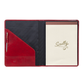 Scully 5012 Leather Pad Holder - Italian Red