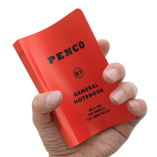 Hightide PENCO B7 Soft PP Notebook - Navy (Grid)