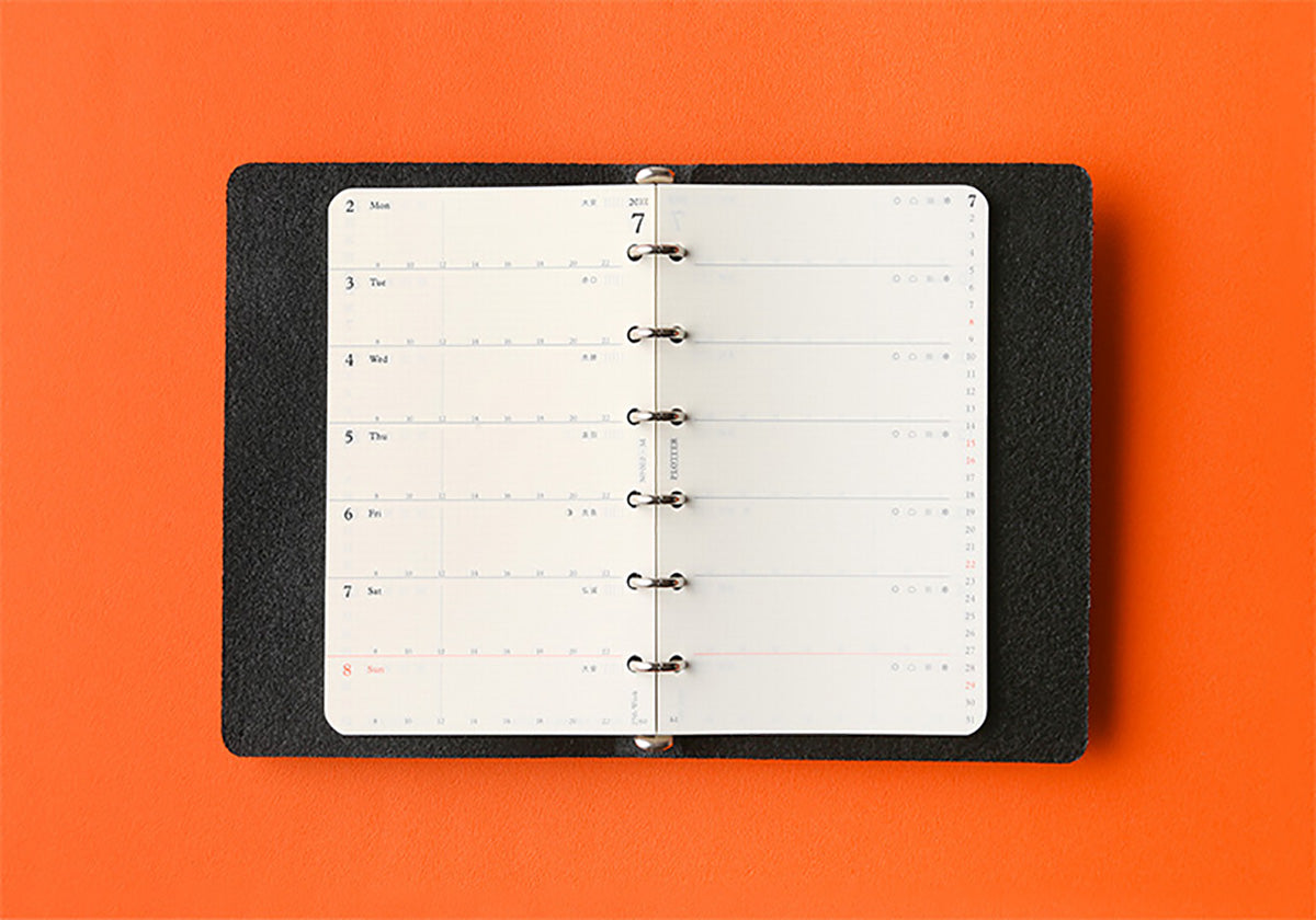 PLOTTER 2024 Weekly Schedule Refill - Mini Size