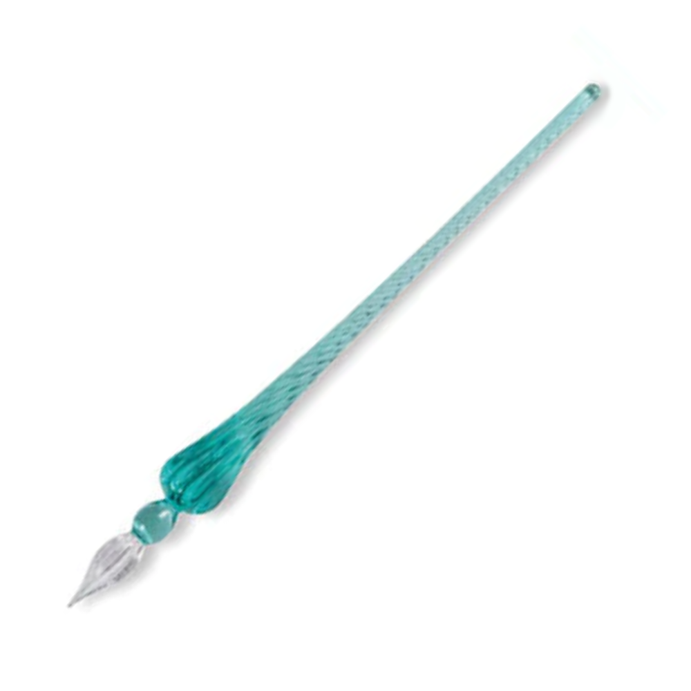 J. Herbin Glass Pen - Turquoise (Round)