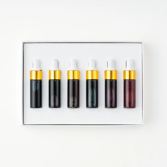 Tom's Studio Jewel (5ml) Mini Bottled Ink Collection - Set of 6