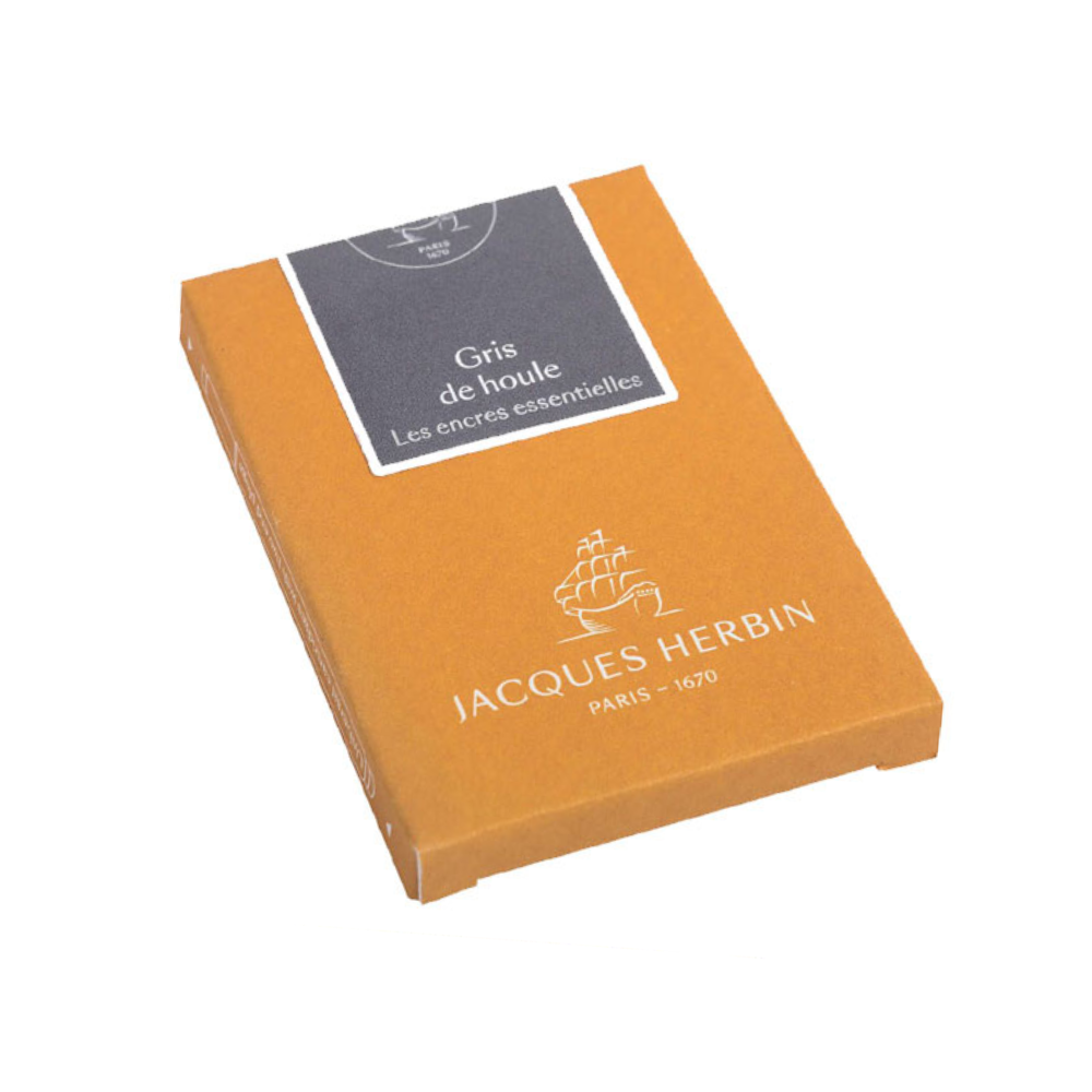 Jacques Herbin Essentials Gris de Houle Ink Cartridges
