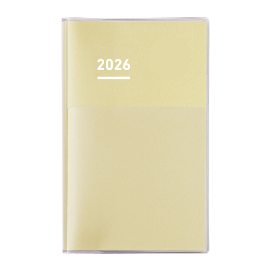 Kokuyo Jibun 2026 Techo Diary - Yellow (A5 Slim)