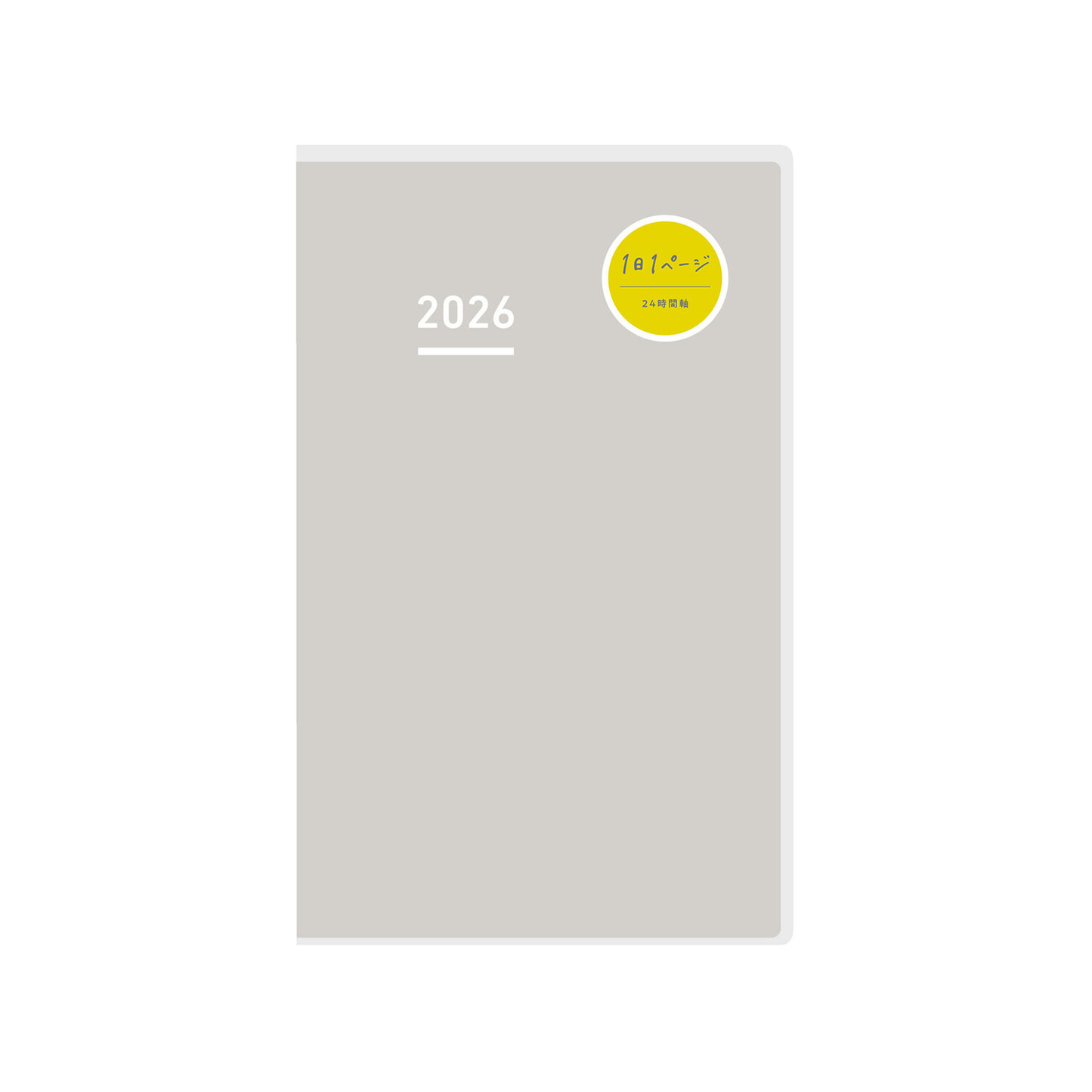Kokuyo Jibun 2026 Mini DAYs - Grey (B6 Slim)