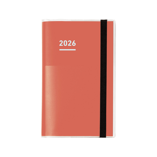 Kokuyo Jibun 2026 Mini First Techo - Red (B6 Slim)