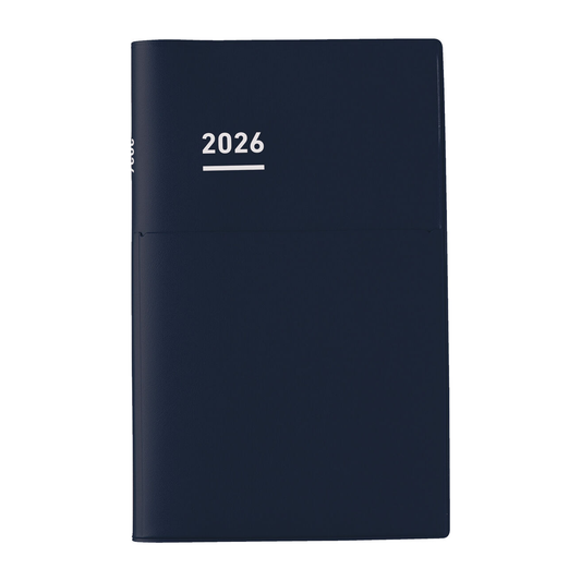 Kokuyo Jibun 2026 Techo Biz Planner - Navy (A5 Slim)