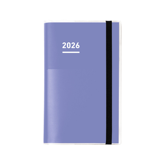 Kokuyo Jibun 2026 Mini First Techo - Violet (B6 Slim)