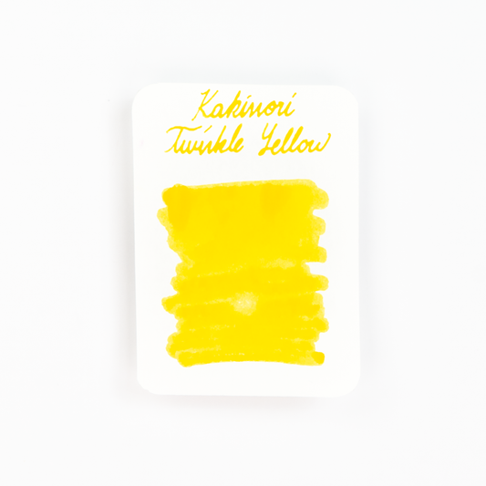 Kakimori Inkstand Colour 07 Twinkle Yellow (35ml) Bottled Ink