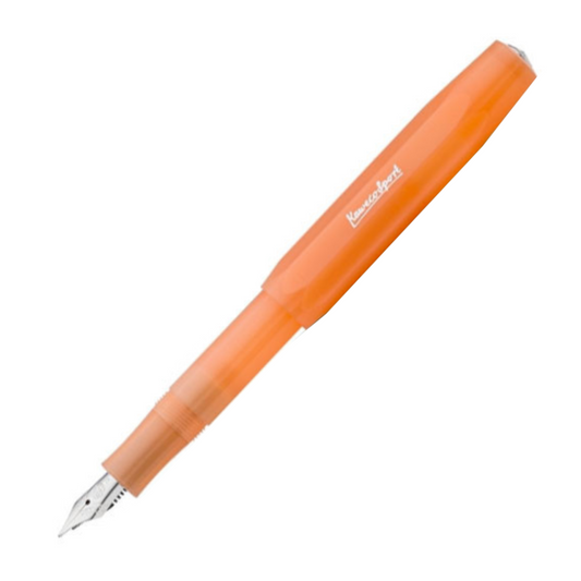 Kaweco Frosted Sport Fountain Pen - Mandarin