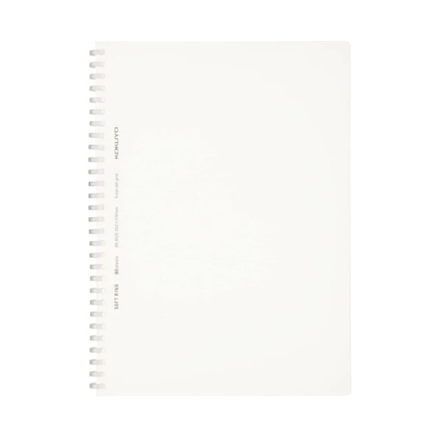 KOKUYO Soft Ring B5 Notebook - Clear (5mm Dotted Grid)
