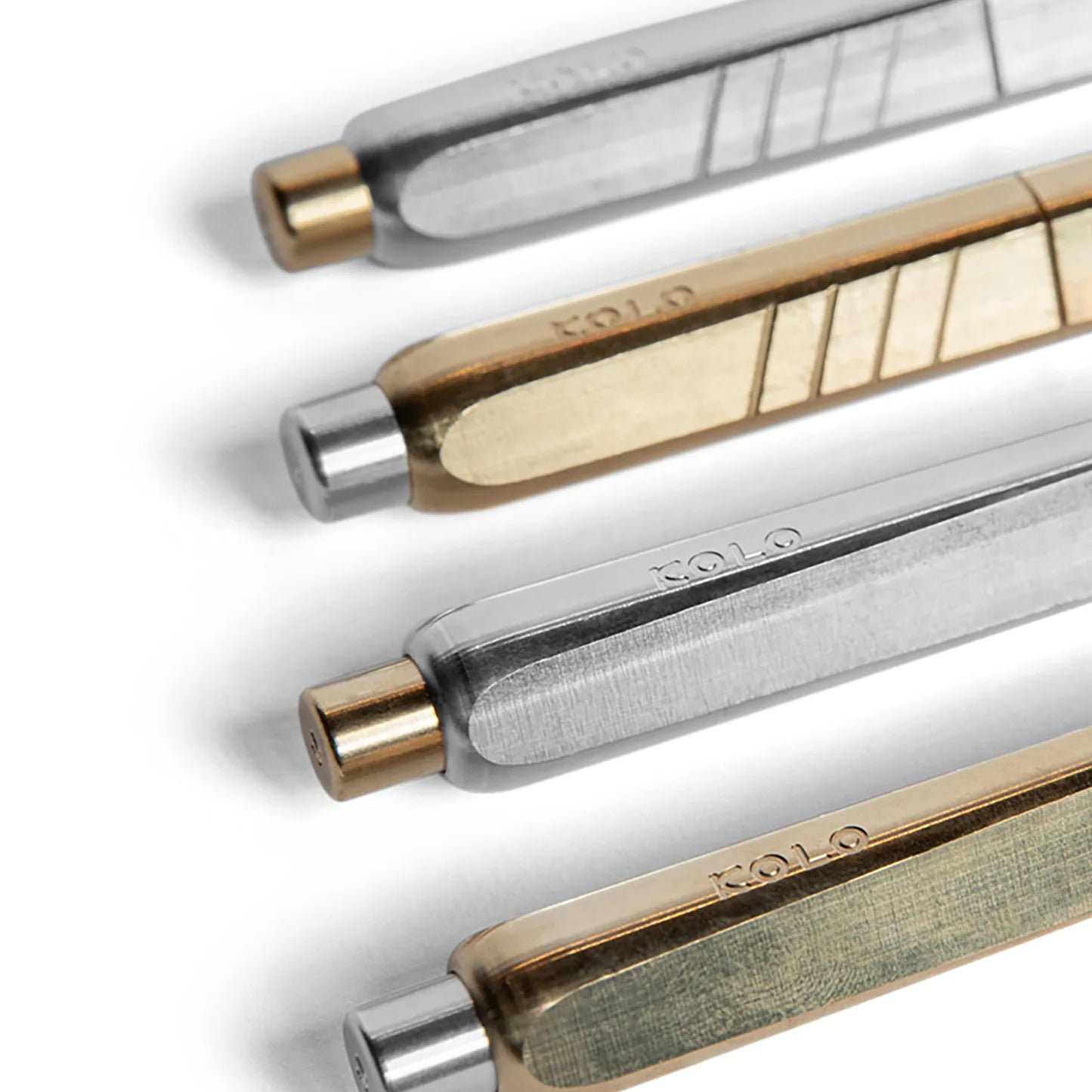 Kolo Tino Fountain Pen - Raw Brass