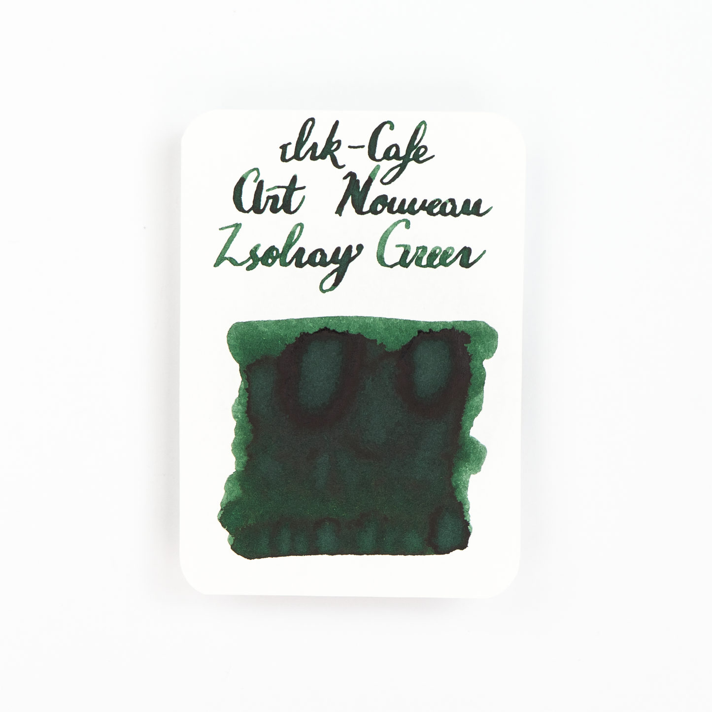 Kuretake Zsolnay Green Ink-Cafe Bottled Ink (20ml) - Art Nouveau