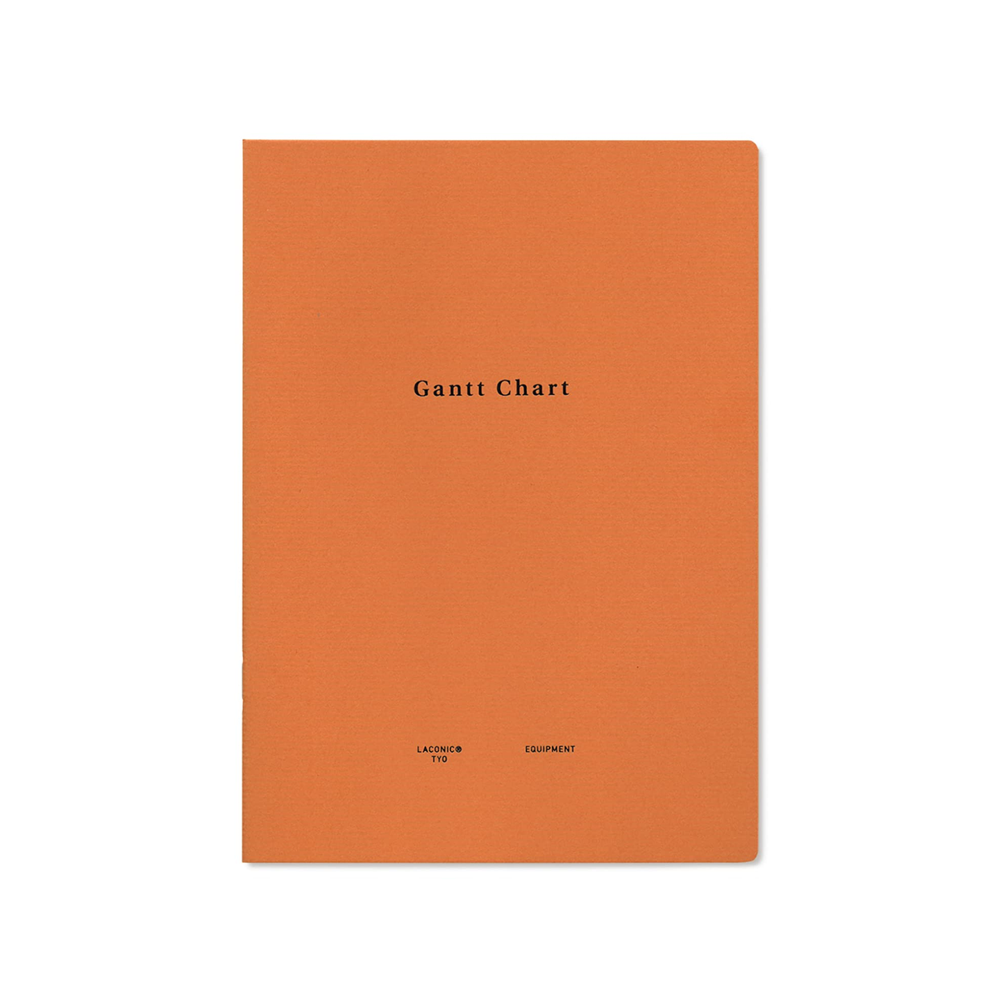 Laconic Style Notebook - Gantt Chart